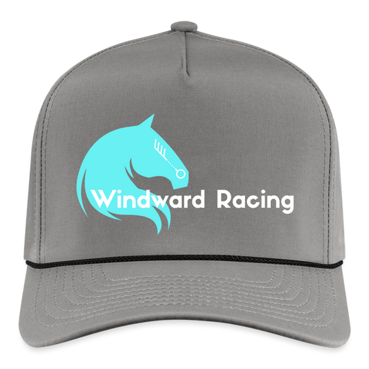 Windward Racing Rope Cap - gray/black