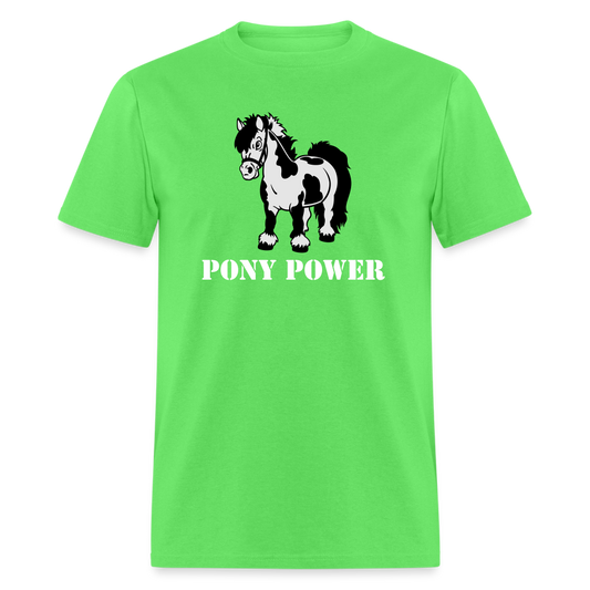 Pony Power Tee - kiwi